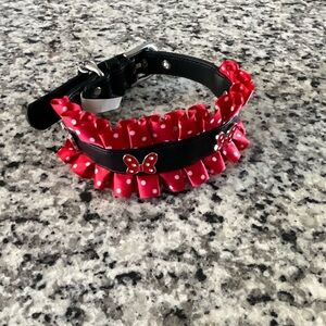 Disney Minnie Mouse Bows Dog Collar
